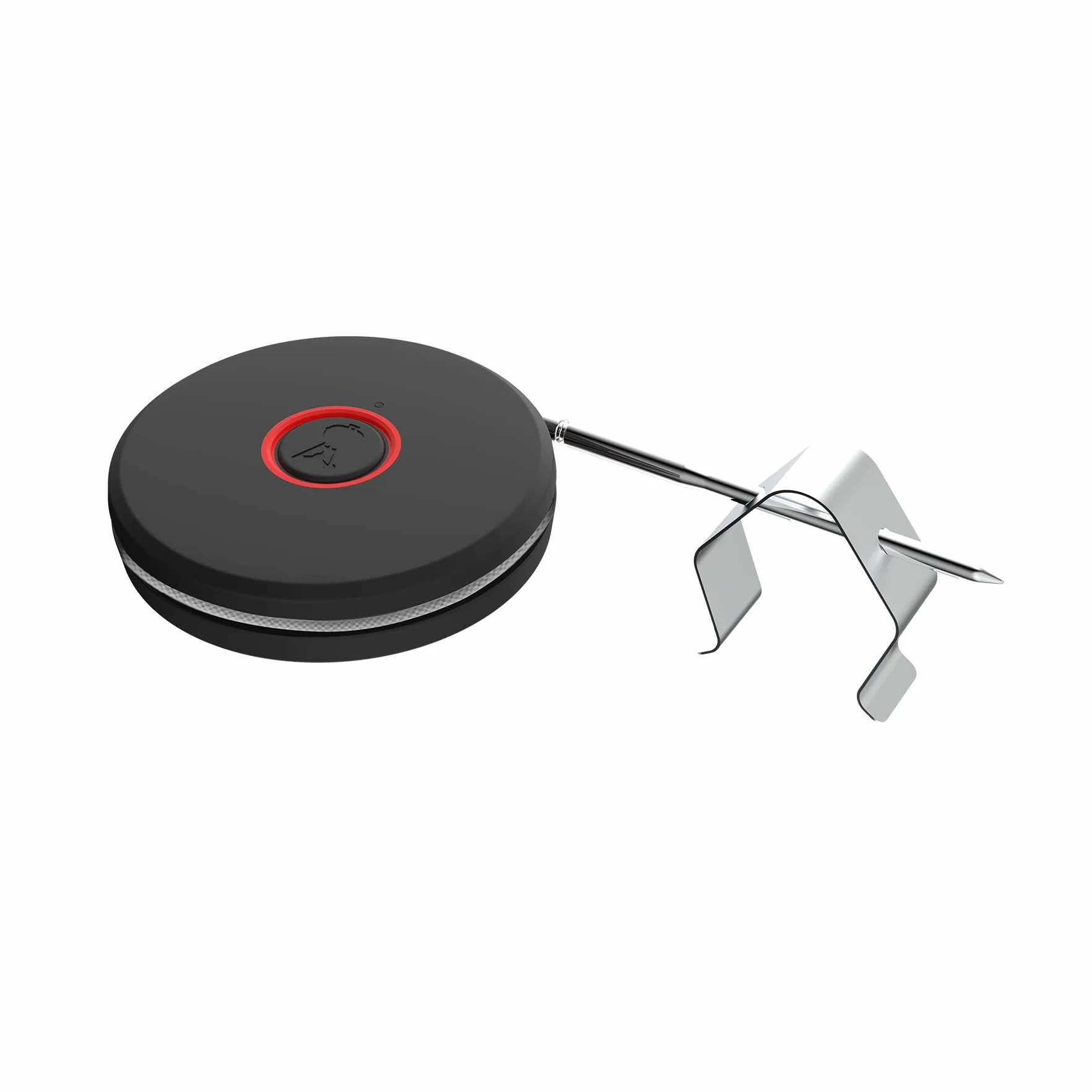 Weber Smart Thermometer con sonda per griglia e Carne/Misura Temperatura della griglia e al Cuore per Una Cottura Perfetta – Nero (3400590)
