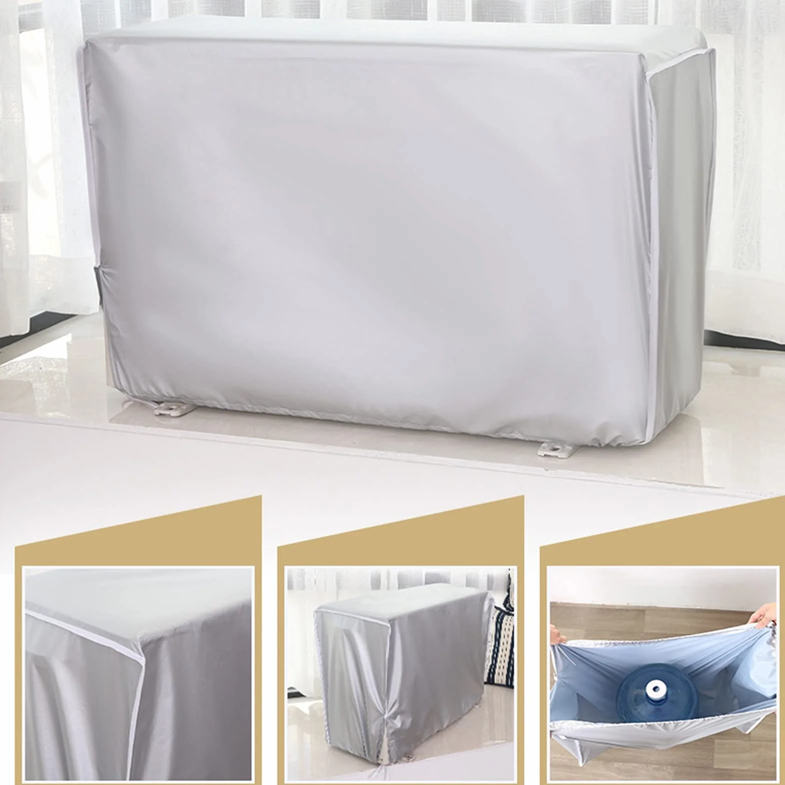 Copertura Condizionatore Esterno Impermeabile Antipolvere Sunproof 100x41x80cm