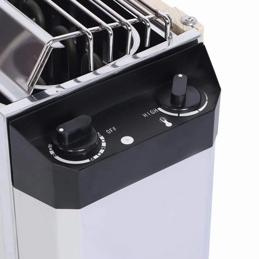 Stufa per Sauna 3KW Riscaldatore in Acciaio Inossidabile 220V
