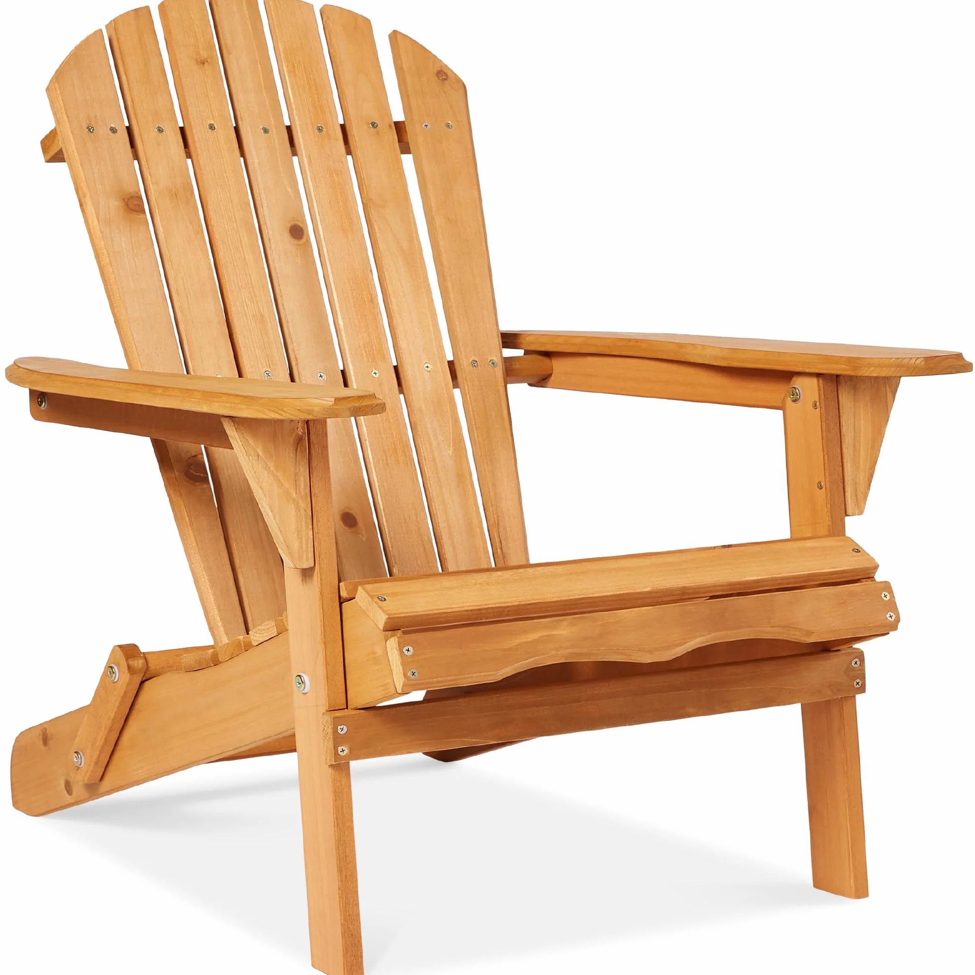 Best Choice Products SKY2253 Outdoor patio Lawn Deck pieghevole sedia in legno Adirondack