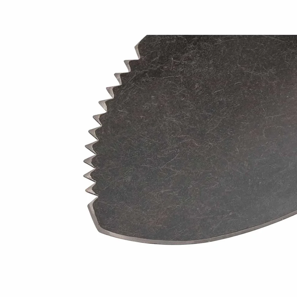 Roughneck ROU68044 - Pala seghettata con manico lungo, 1460 mm, colore: Giallo e Nero