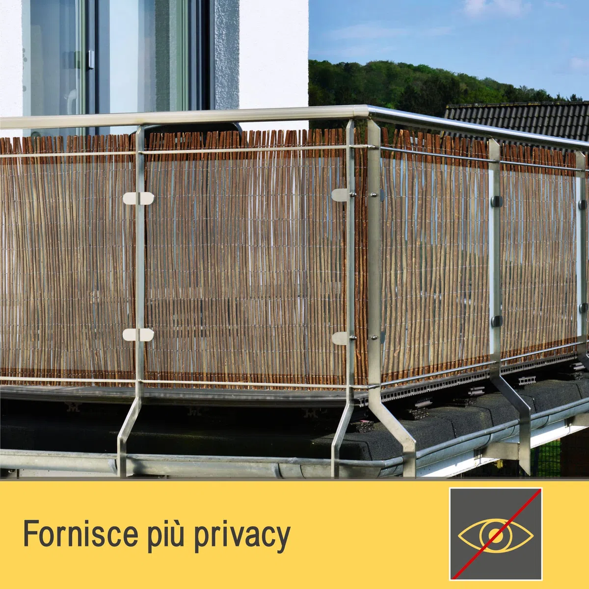 Sol Royal Arella Vimini Frangivista Frangivento SolVision W79 Pannello Recinzione 500x200 cm