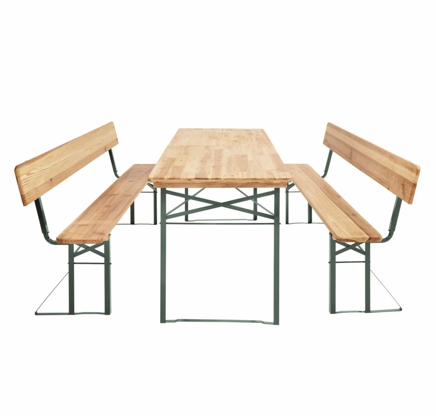 AVANTI TRENDSTORE Imolo Set Birreria Legno Massiccio Laccato 170x77x69 cm