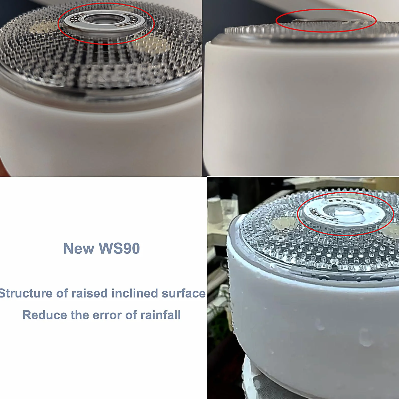 ECOWITT Wittboy 7 in 1 Stazione Meteo Solare Esterna GW2001 GW2000 Hub Gateway Wired/Wifi