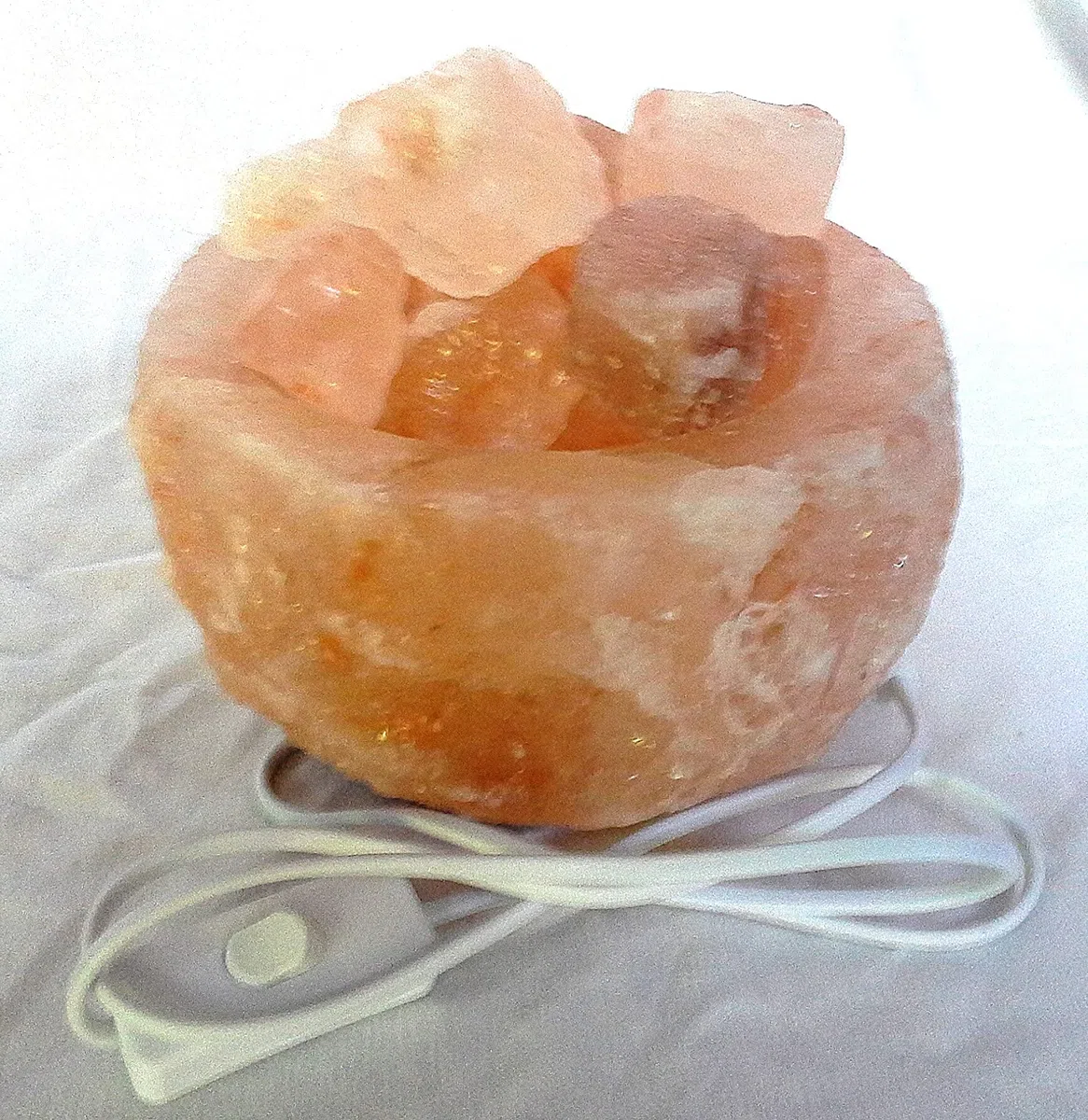 Braciere di sale rosa Salgemma, Himalaya grezzo