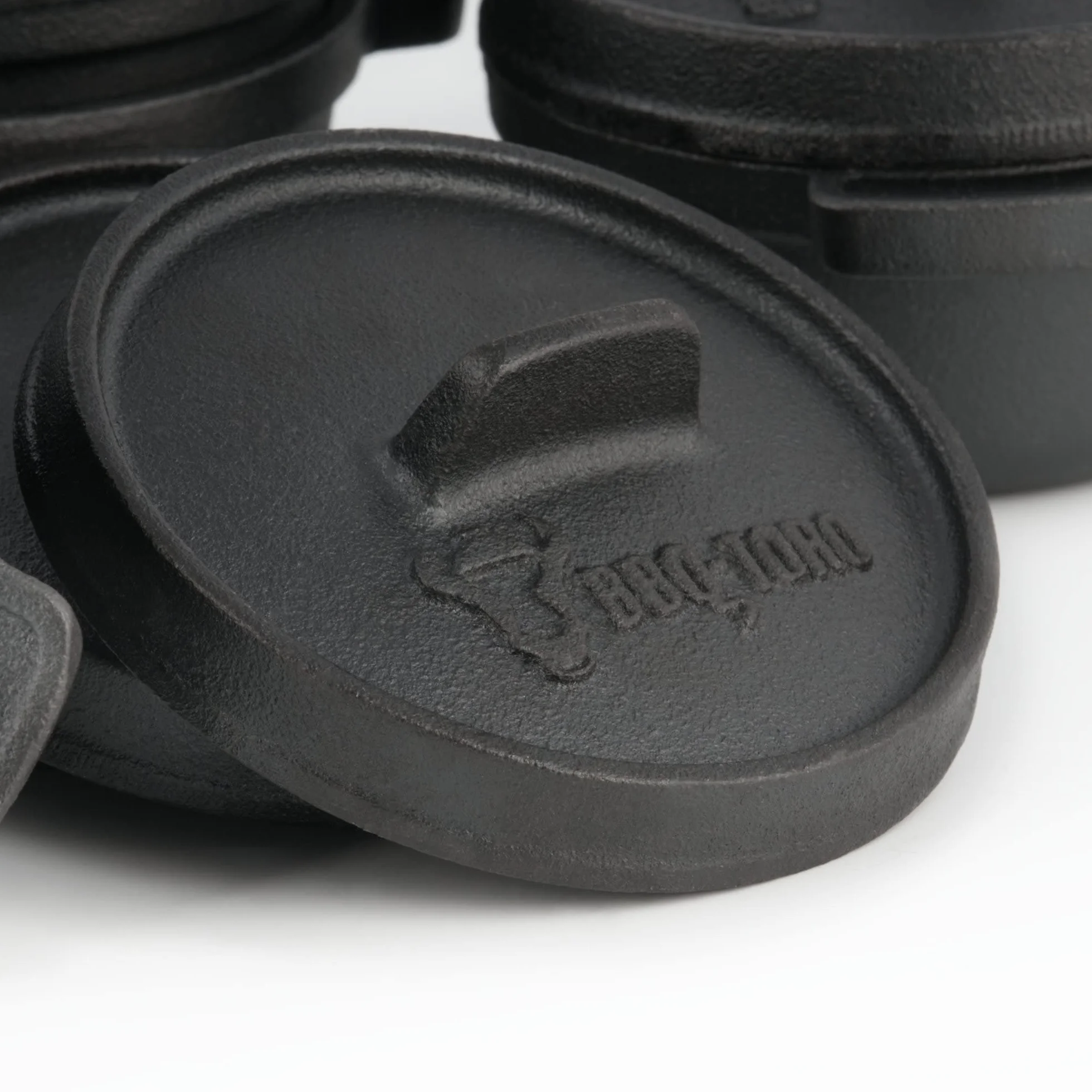 BBQ-Toro - Set da 6 mini forno olandese in ghisa prestagionata I Ø 11 cm I