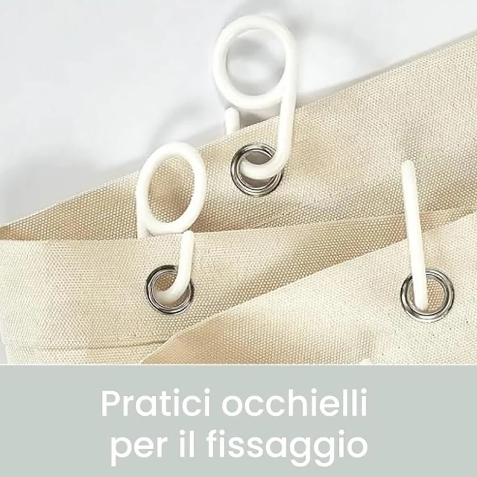 INTRECCI Tenda da Sole Impermeabile a Caduta 290x300 cm per Esterno, Verande e Balconi