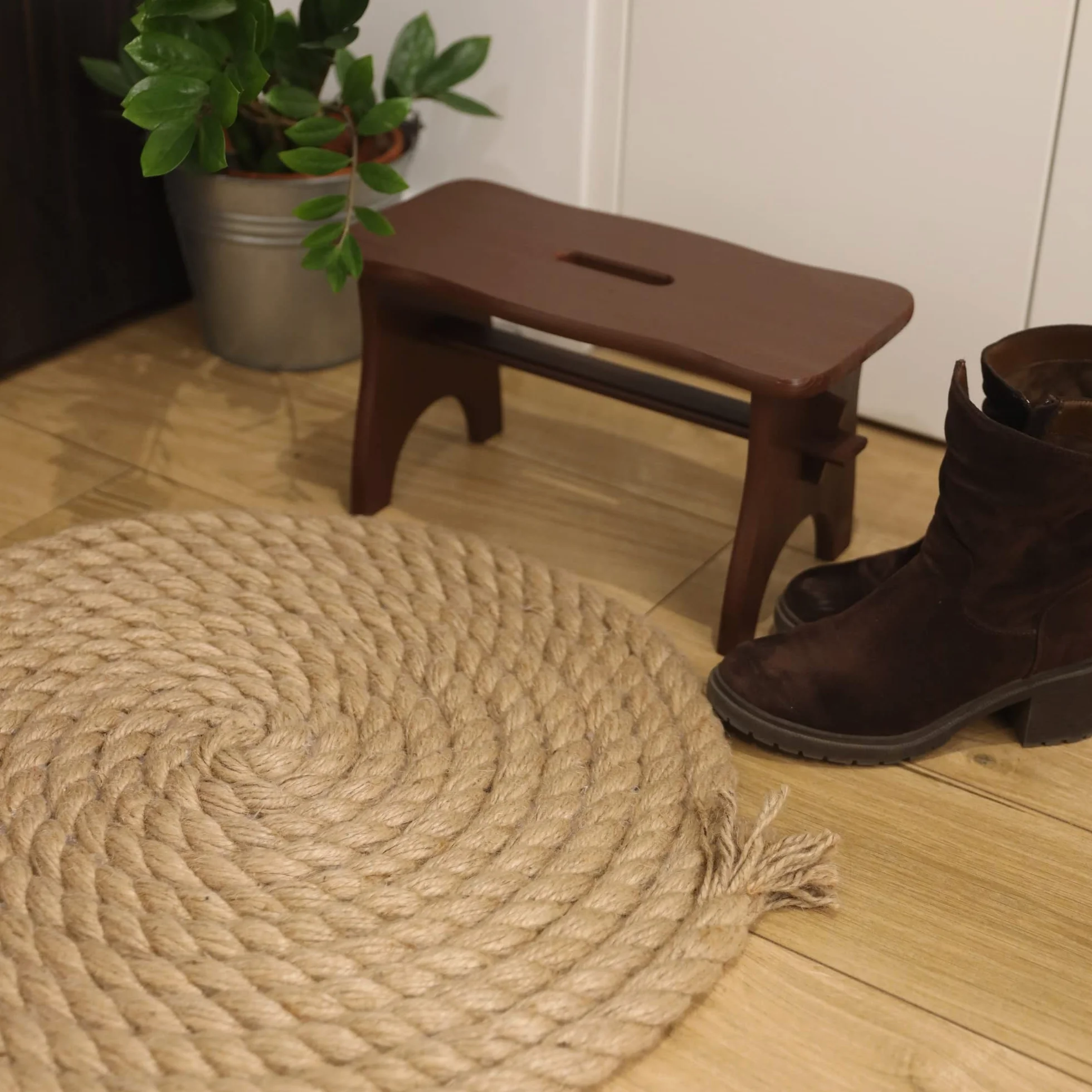 Corda di Iuta 10m 30mm Spago Forte Durevole per Decorazioni Fai da Te