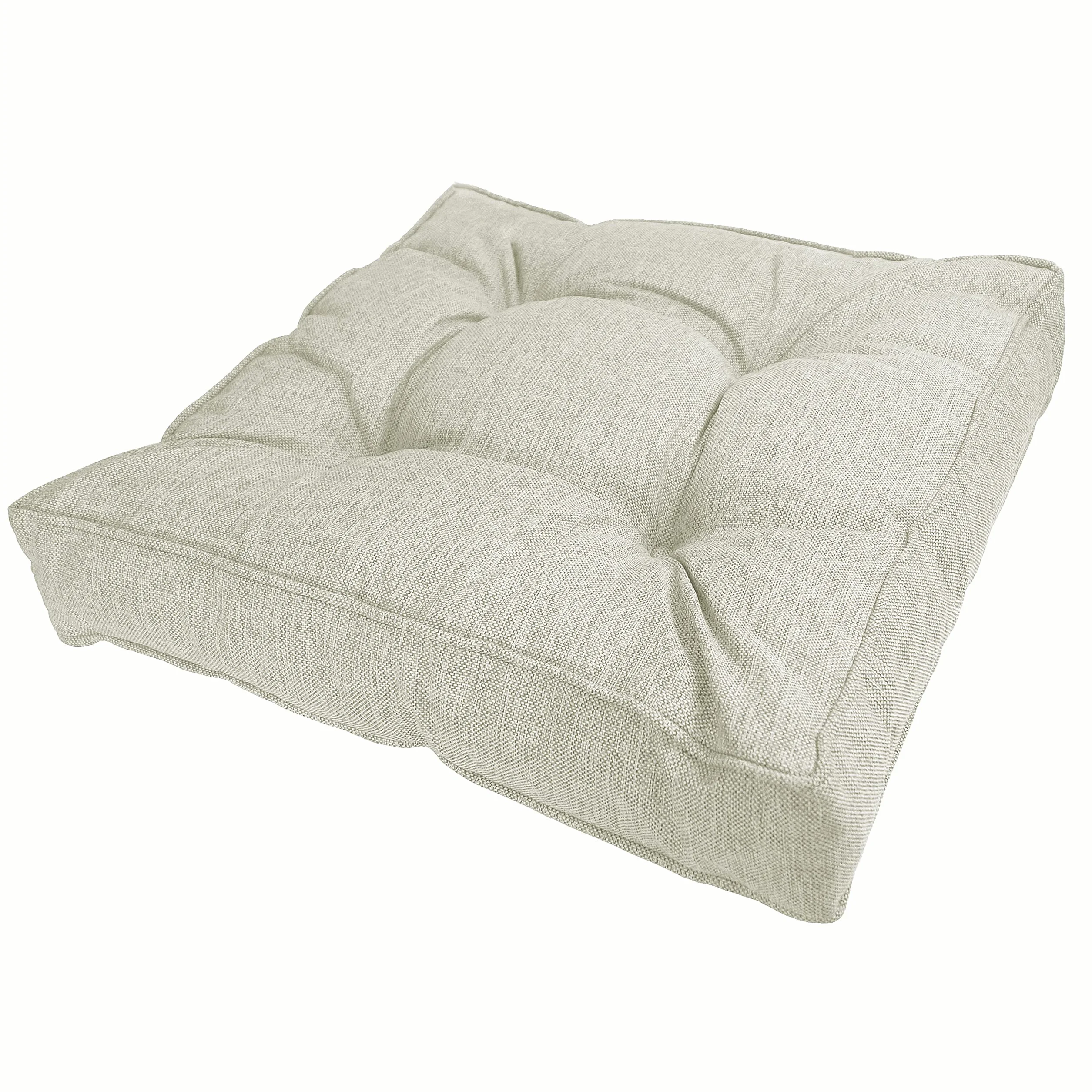 POKAR Set 2 Cuscini per Sedia da Esterno: Seduta 70x70x10 + Schienale 70x40x10 | Impermeabile e Idrorepellente | Cuscini per Divano, Sedie in Rattan e Arredamento da Giardino | Made in EU | Antracite