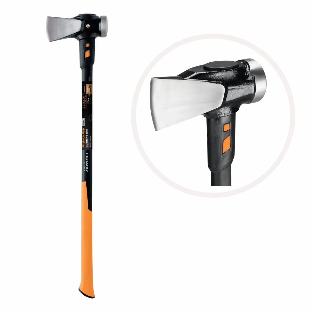Fiskars Ascia da Spacco IsoCore XXL 92 cm 3,6 kg Nero/Arancione