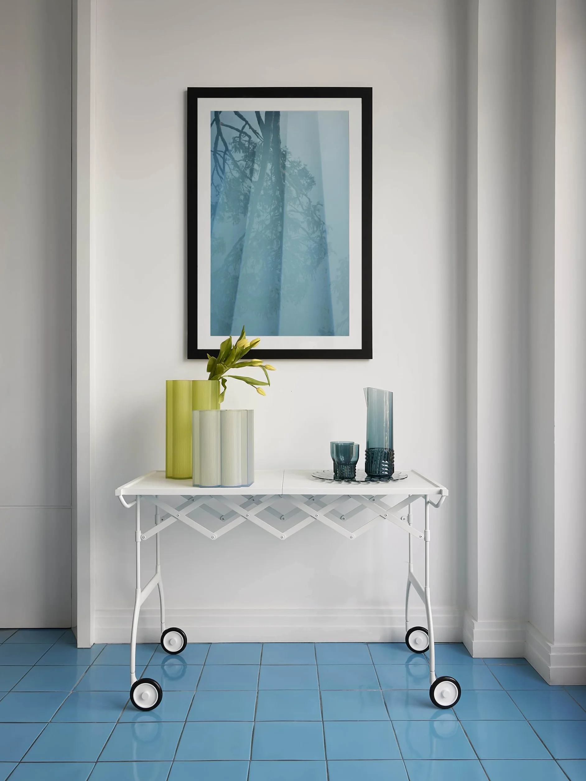 Kartell Battista Carrello portavivande Bianco
