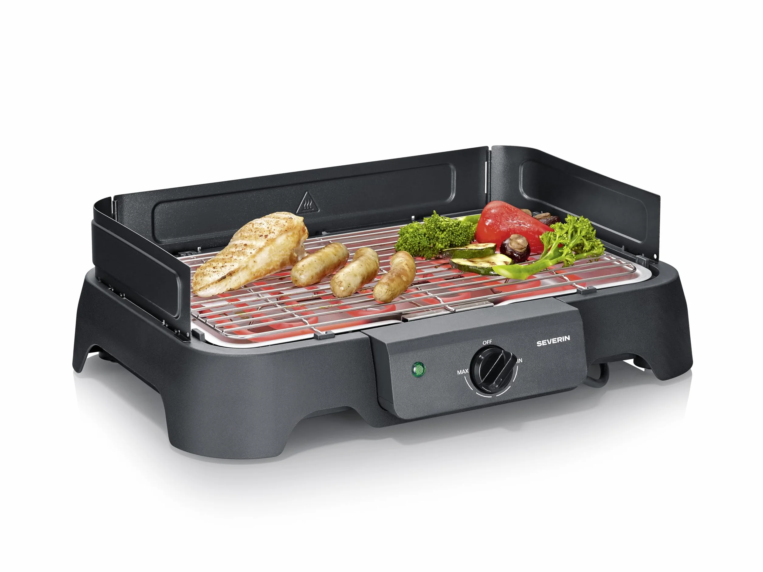SEVERIN Barbecue elettrico da tavolo con griglia PG 8593