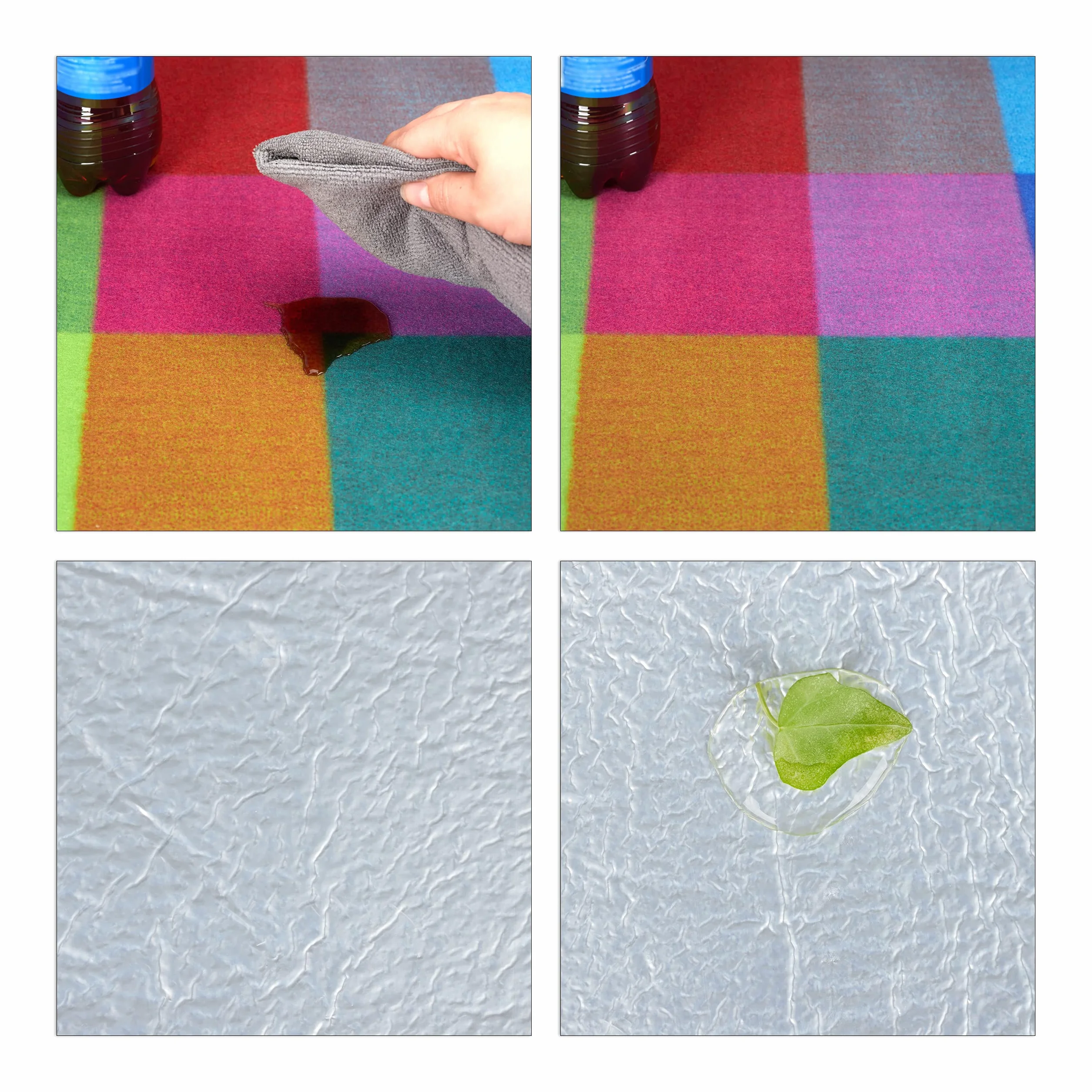Relaxdays Coperta da Picnic XXL Impermeabile Rivestito Alluminio Isolante 200x200