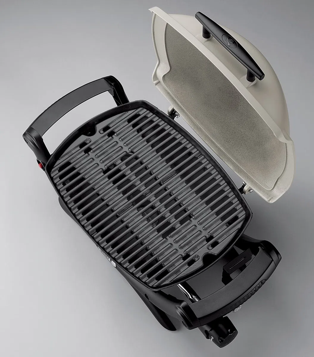 Weber Q1000 BBQ a Gas Barbecue Portatile 43x32cm 1 Bruciatore Ghisa Smaltata Alluminio pressofuso