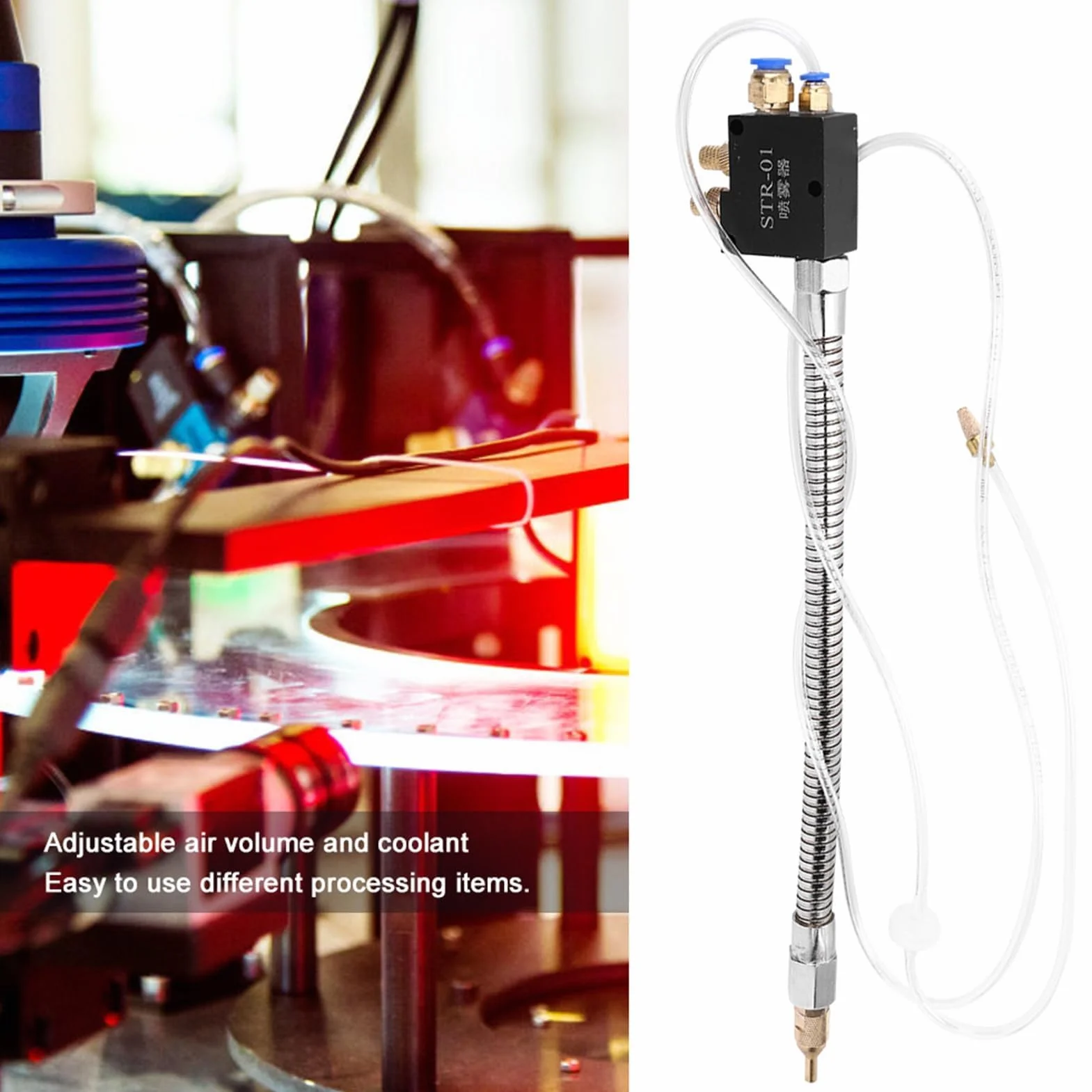 Sistema Di Raffreddamento CNC STR-01 Spruzzatore Raffreddatore Per Tornio Accessorio