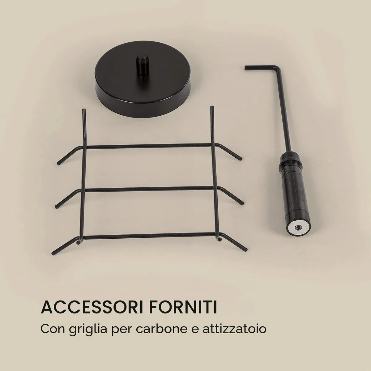 Blumfeldt Volantis Cupric Camino da Giardino Acciaio Inossidabile 0,7 mm Nero