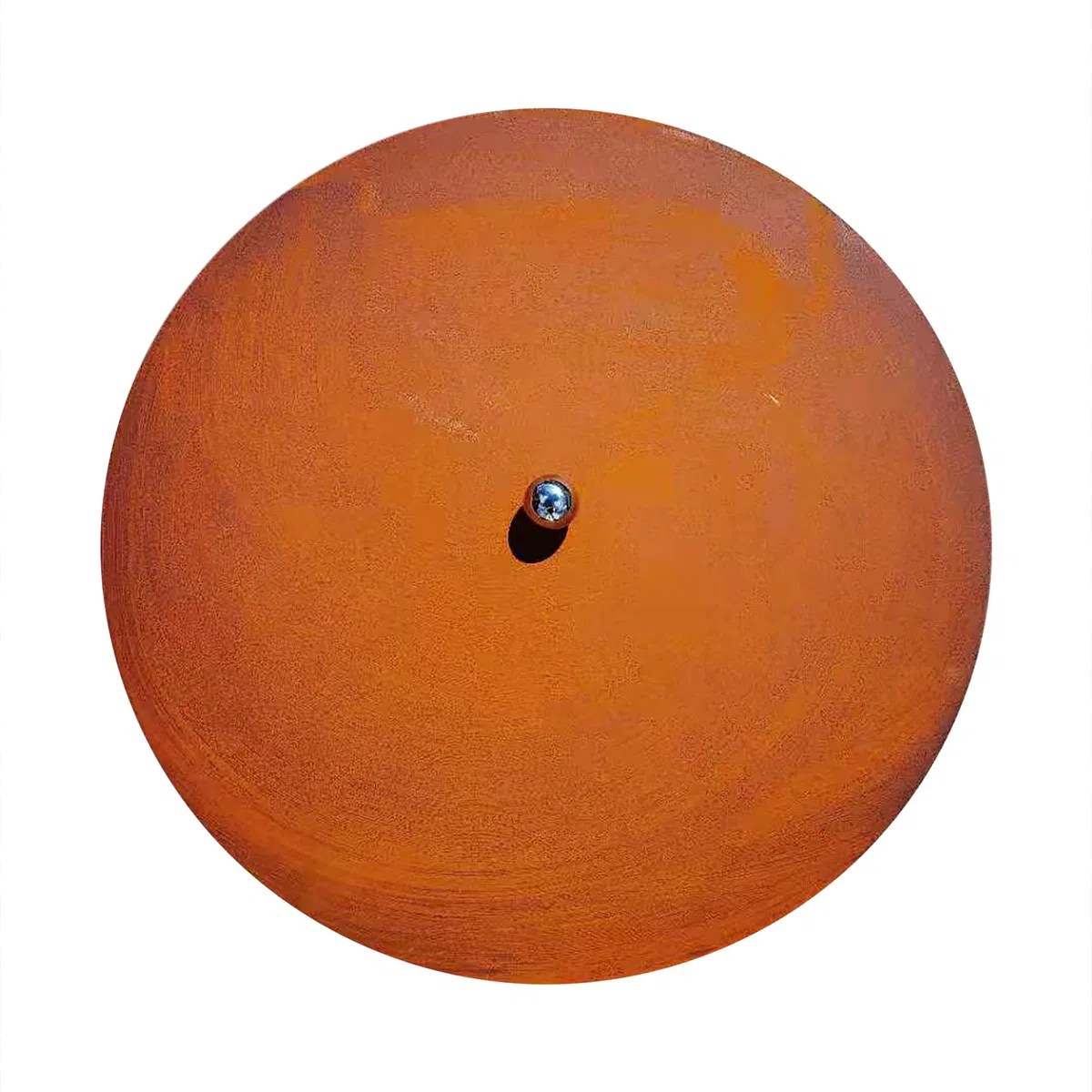 Köhko Coperchio di design e copertura con manico a sfera con patina arrugginita, colore per tutti i braciere Ø 80,5 cm