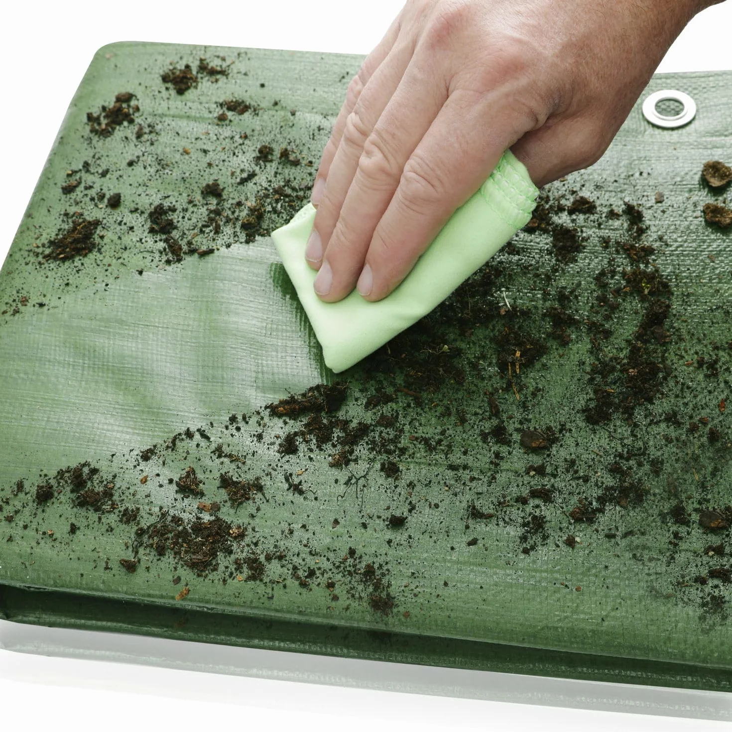 GardenMate Telone protettivo per barche, 3 x 6 m, 120 g/m², colore: verde