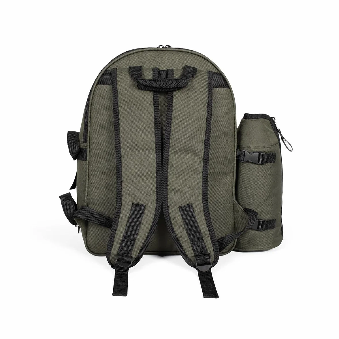 Livoo – Zaino Picnic 4 Persone SE970C – 11L, 600D, 30 Accessori, Verde