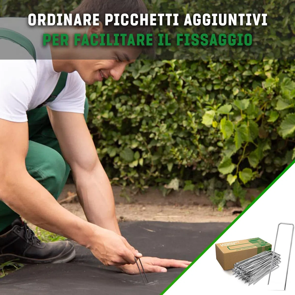 GardenGloss Telo Pacciamatura Contro Erbe Infestanti 50m² 150g/m² Extra Resistente Strappo Permeabile Acqua Resistenza UV Nero Orto 50m x 1m 1 Rotolo