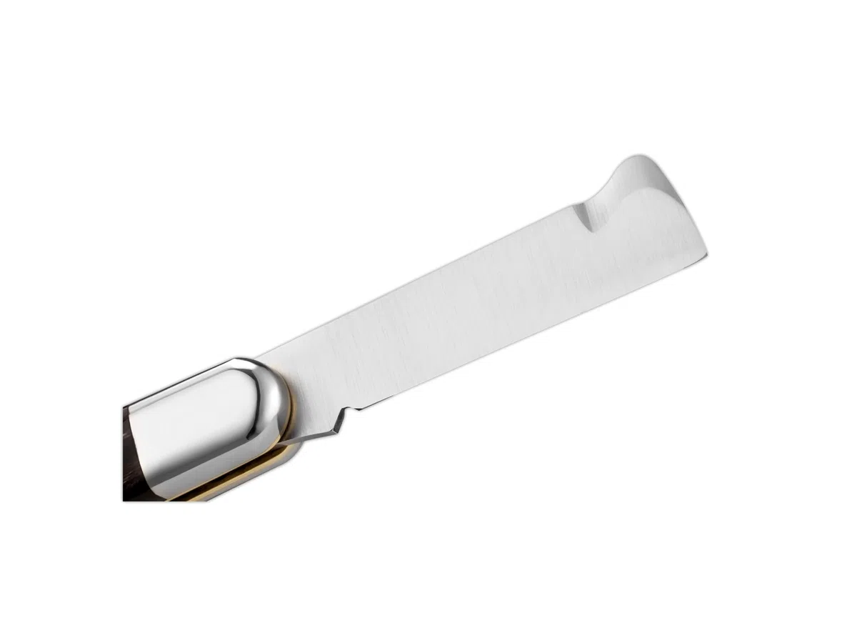 DUE BUOI COLTELLO DA INNESTO 203C - LAMA ACCIAIO CARBONIO BÖHLER K720