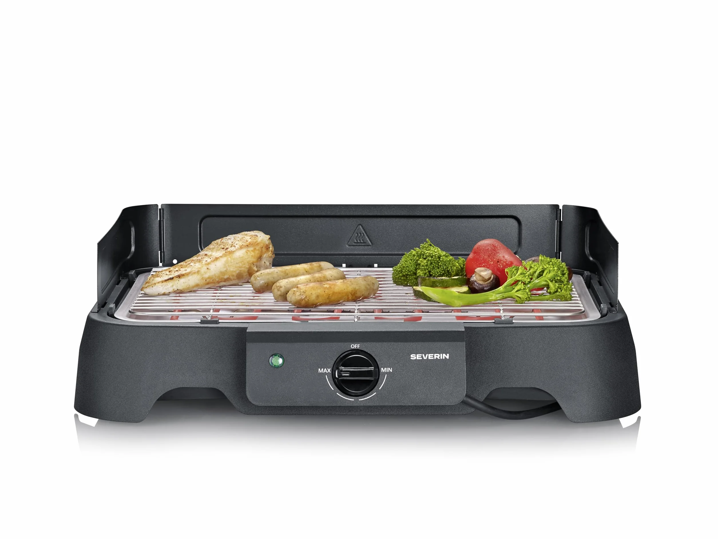 SEVERIN Barbecue elettrico da tavolo con griglia PG 8593