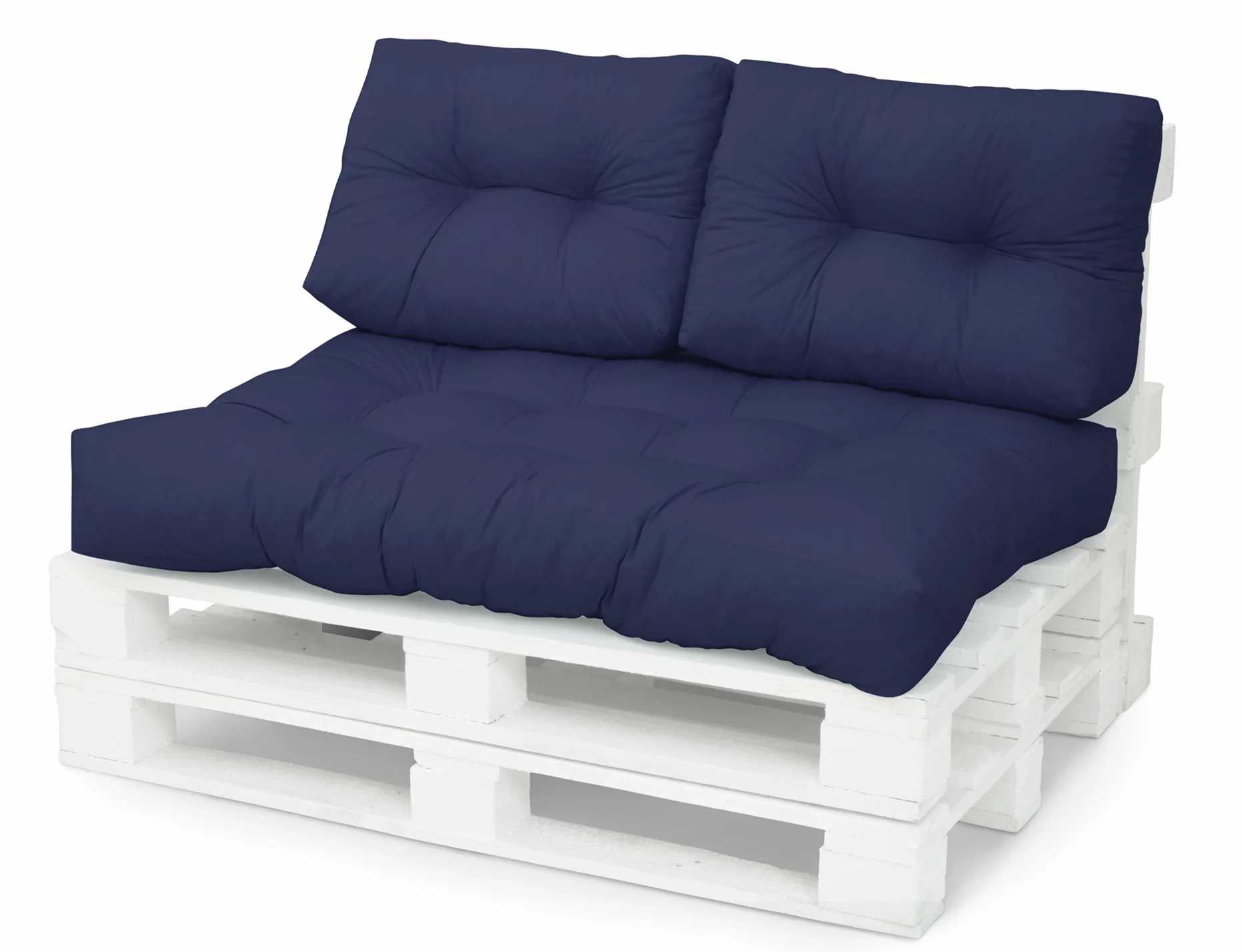Spatium Cuscini per Pallet Euro Schienale 20 cm di spessore, Blu scuro, 120 x 40