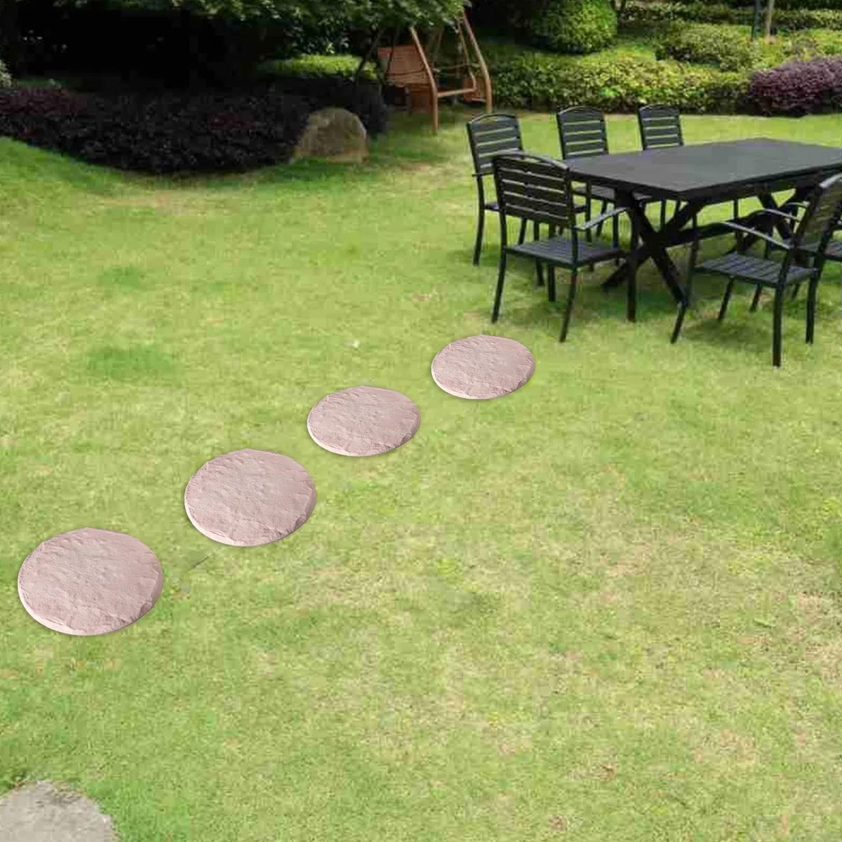 Pietre miliari per Giardino 4 Pezzi Grandi Paesaggistica finitrice