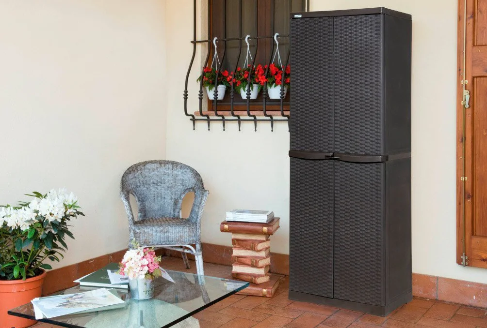 Maiol 6224-26 - Mobili Multiuso Rattan Line 65x45x180 cm.