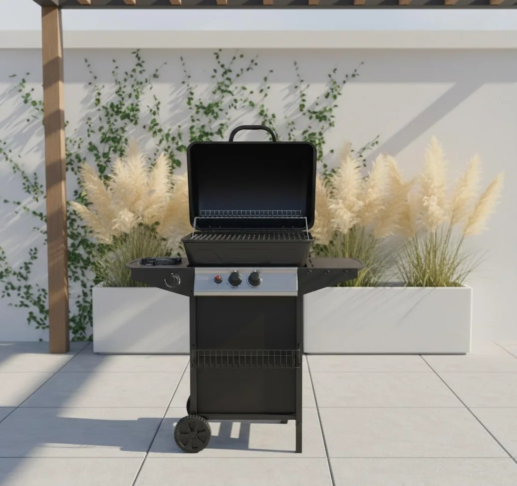 Ambra Garden Alabama Barbecue a Gas 2,9Kw z Pietra Lavica