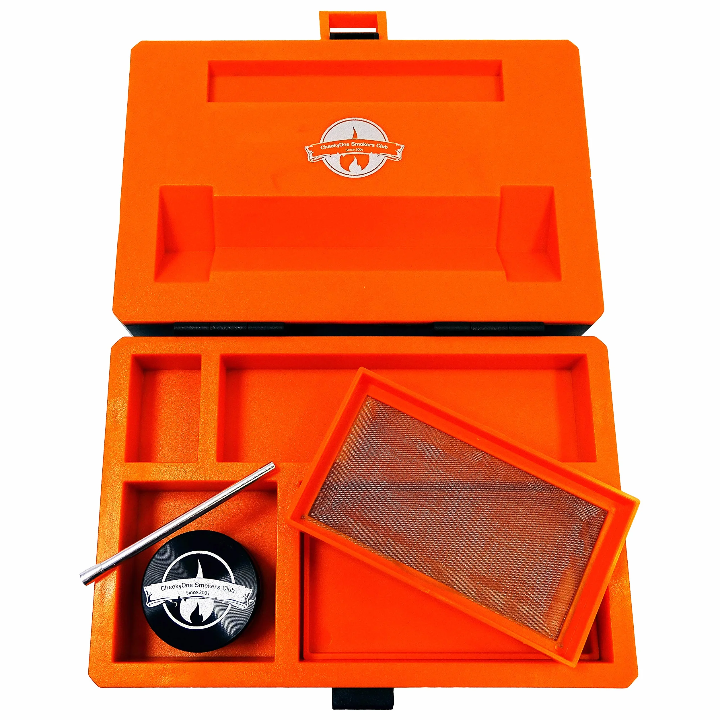 Cheeky One Smokers Club 2016 Box with 3 Part Metal Grinder