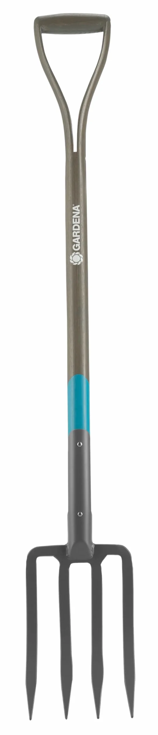 Gardena Forca Natureline: Forca per Rivoltare e Dissodare, in Frassino Certificato Fsc, Impugnatura a D Ergonomica (17002-20)