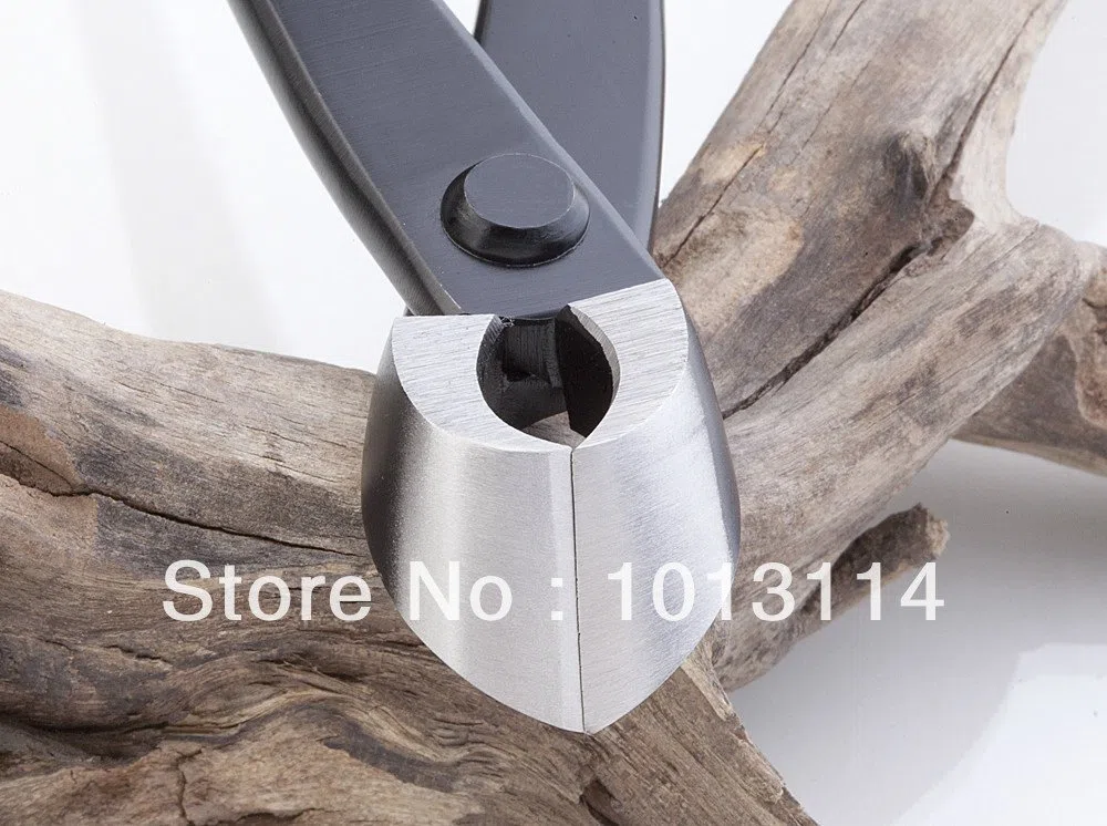 Ramo Cutter Mu Tian Bonsai Tools Fresa concava con bordo dritto, 205 mm (8") in acciaio al carbonio