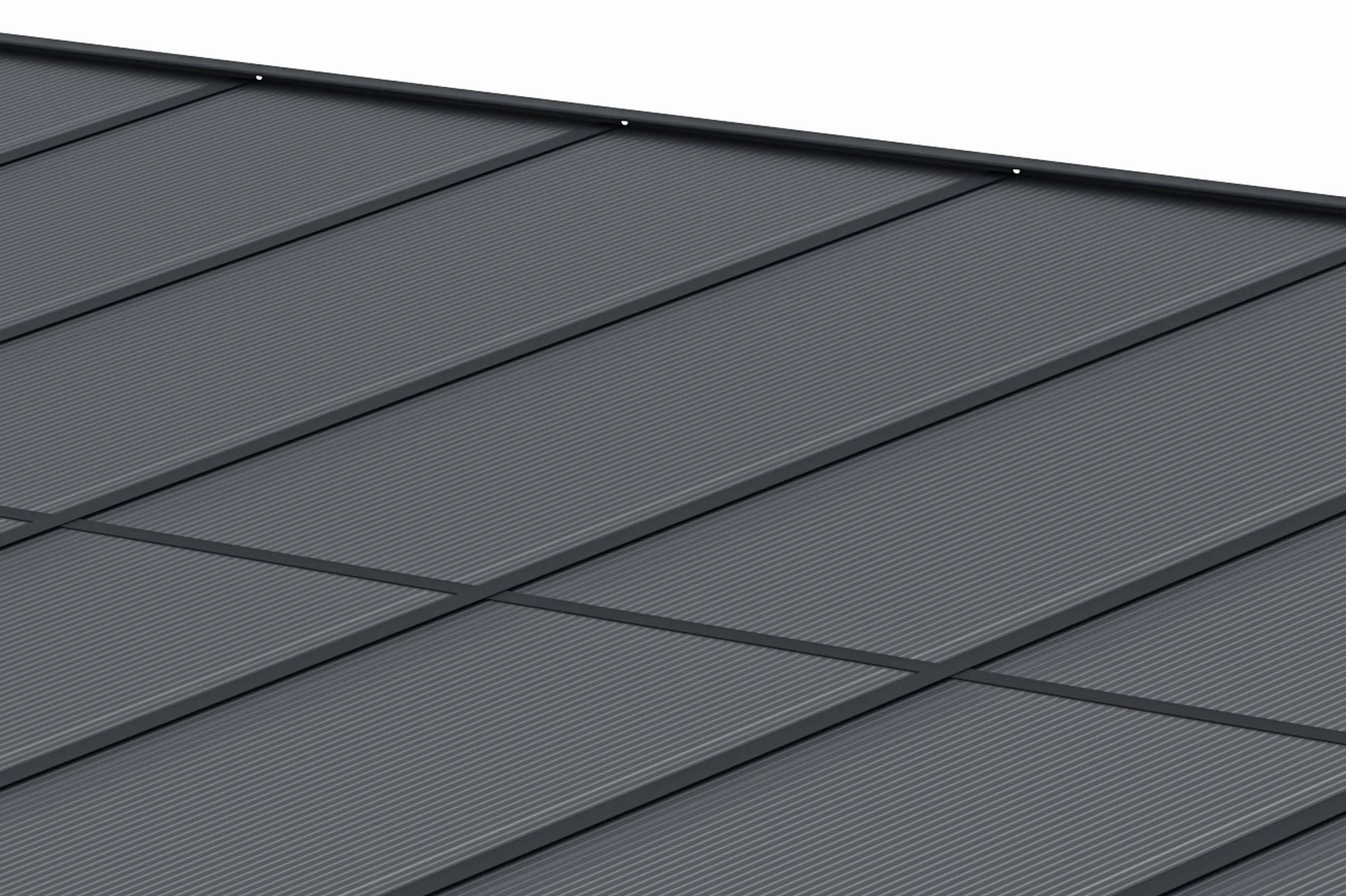 KLEO Carport Pergola Addossata 5,5x3m Alluminio Grigio 16,5m²
