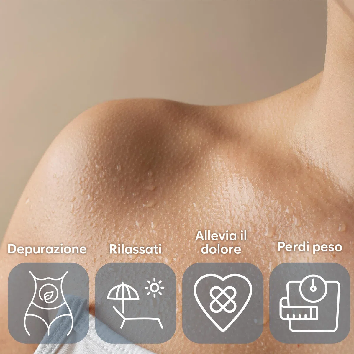 Adamson Sauna Portatile a Vapore 1000W 2.6L Vasca Sauna da Casa Sedia Telecomando Massaggiatore Pedale Tappettino Antiscivolo Blu