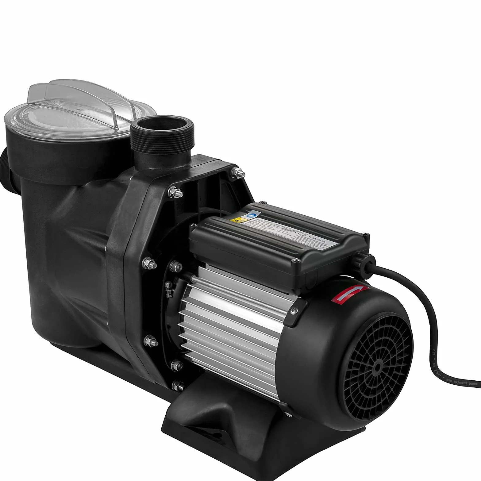 VEVOR Pompa Acqua 1 HP 750 W 19200 L/h 3450 RPM Piscina Elettropompa Filtro