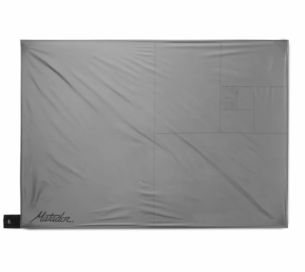MATADOR Pocket Blanket 4,0 Blu coperta da picnic ultraleggera senza sabbia per concerti