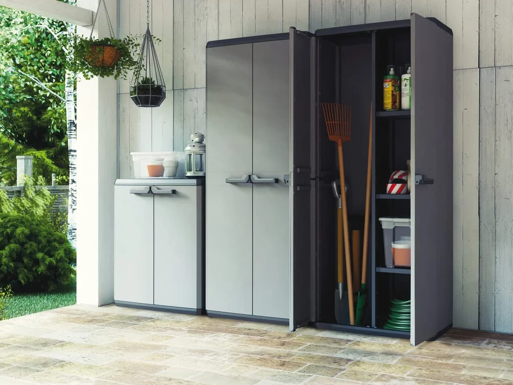 Keter Armadio Utility Piu' Grigio - 68x39x166h