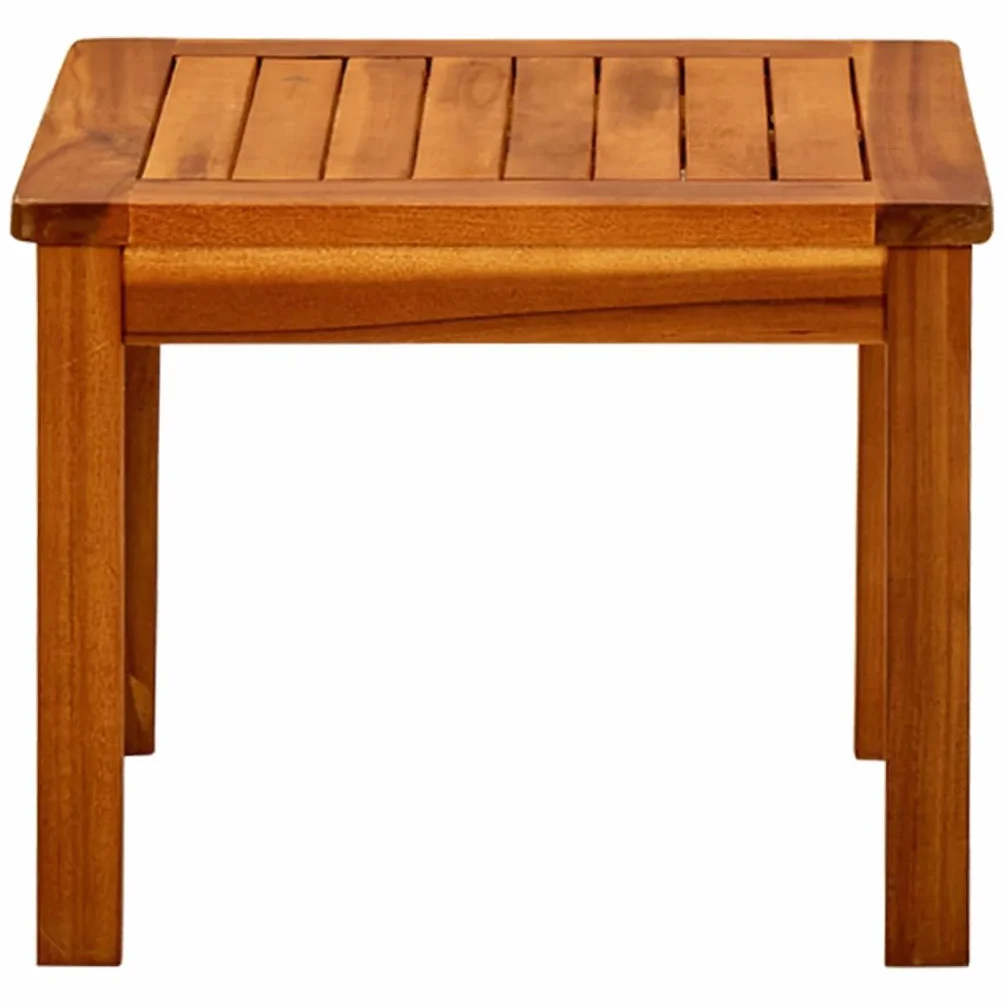 Generico Tavolino da Giardino 45x45x36 cm in Legno Massello di Acacia,Mobili,Mobili da Giardino,Tavoli da giardino-316394