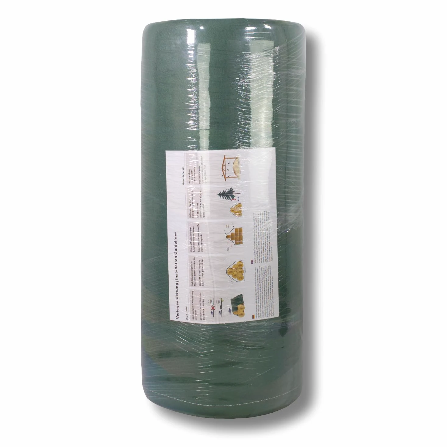 AGRIplus Telo di Copertura, 10,4 x 25 m (260 m²), 140 g/m², Tessuto di Paglia, Versatile, Estremamente Resistente allo Strappo per Una Protezione a Lungo Termine, Resistente ai Raggi UV