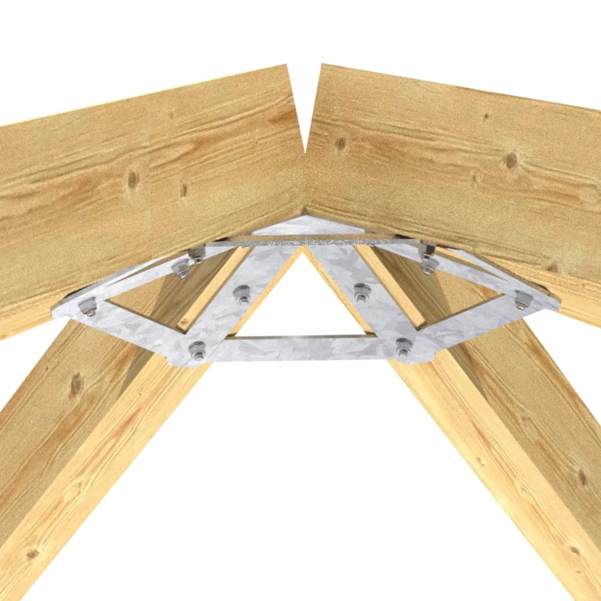 Connettore per tetto per gazebo (6 angoli)