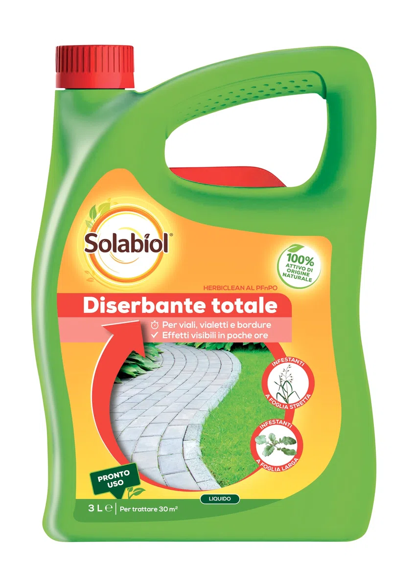 Solabiol Herbiclean PFnPO Diserbante Biologico 3L Alternativa al glifosate
