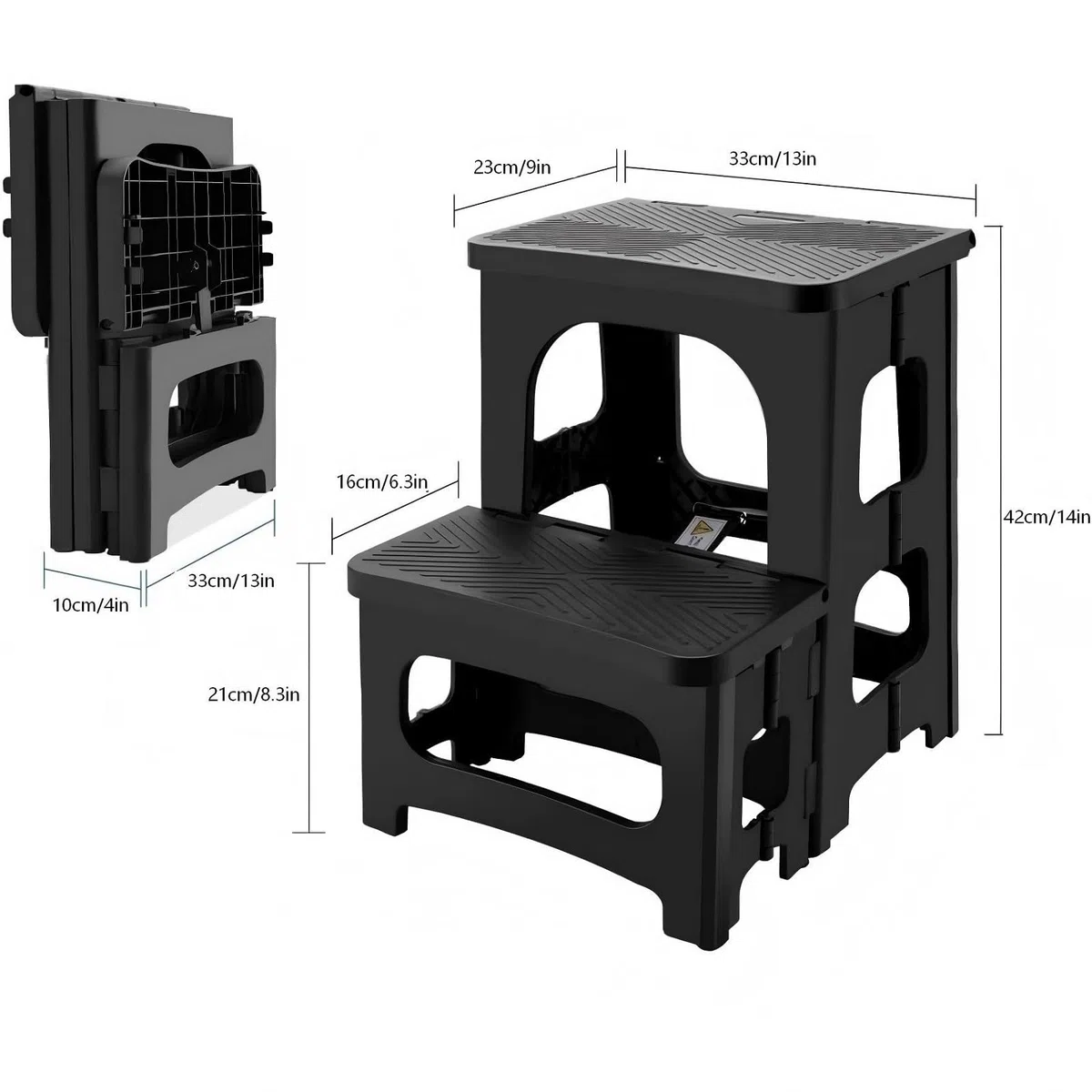 Whirlpool Accessorio pieghevole nero