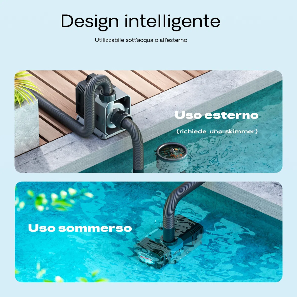 SunSun Pompa da laghetto CTP-16000 SuperECO 16000l/h 140W per circolazione e filtrazione acqua