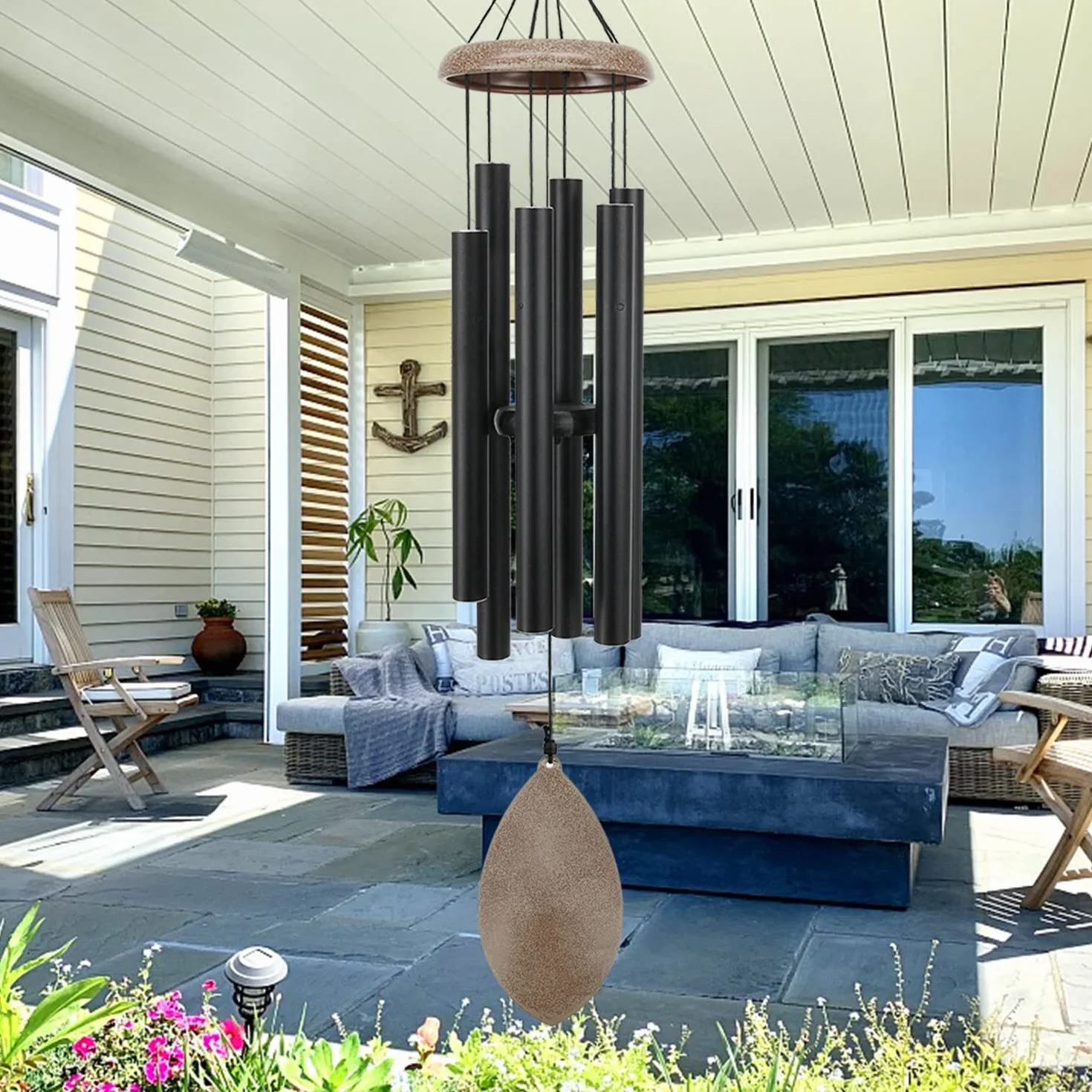 ASTARIN Wind Chimes for Outside Deep Tone,36 Inch Windchime Outdoors，Chimes for Outdoors,Sympathy Wind Chimes Memorial for Mom Dad，All Metal Wind Chime
