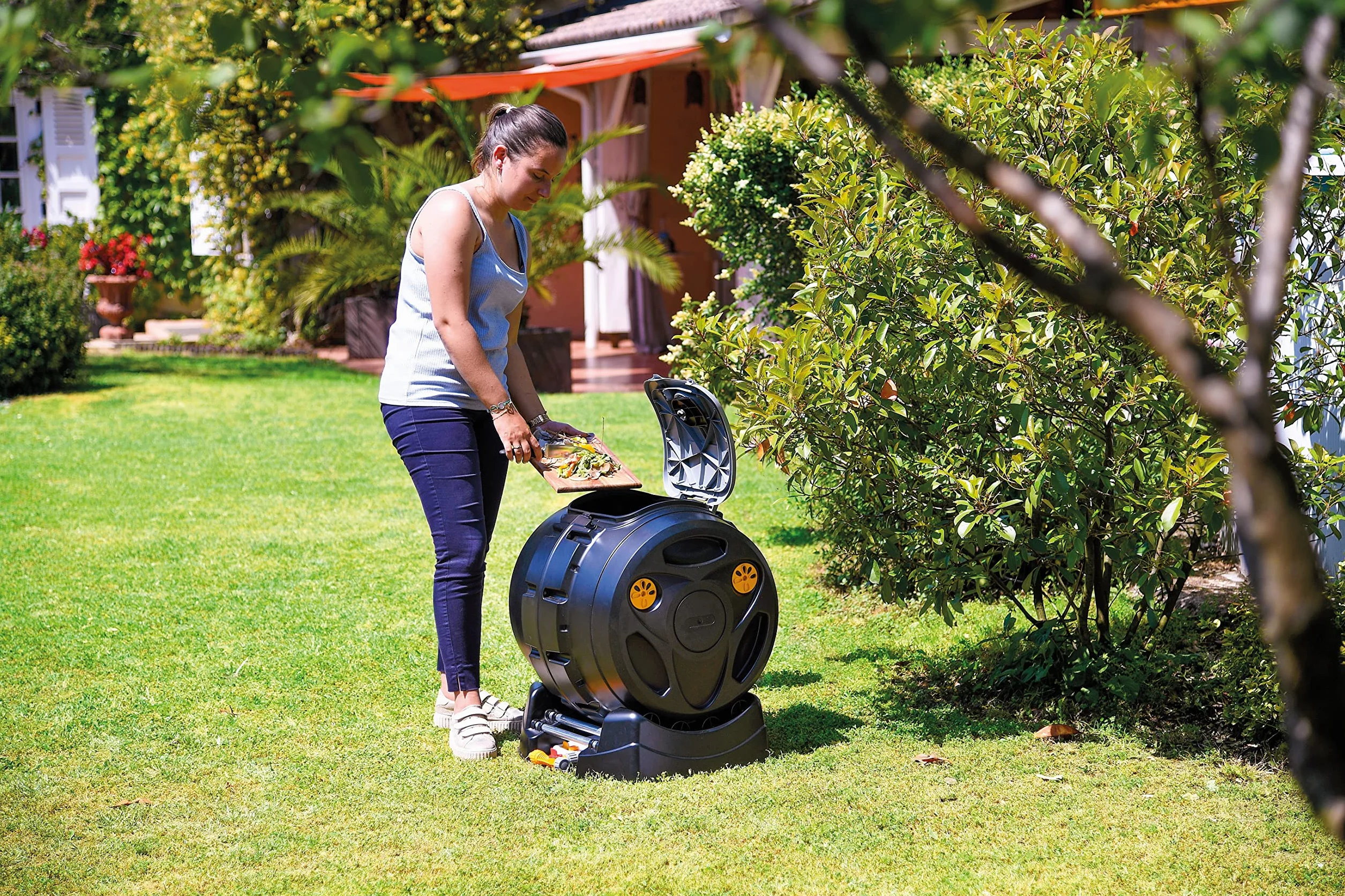 Hozelock Easymix Compostiera rotativa