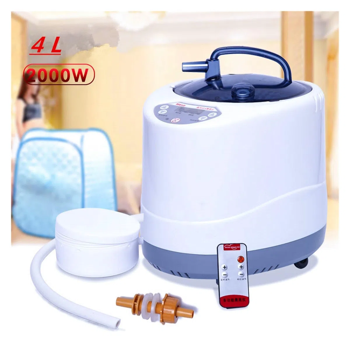 Generatore di vapore per sauna 2000 W 4 litri