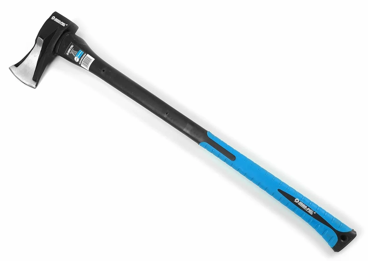 Ascia Spaccalegna Professionale 85 cm 2200g Manico Fibra di Vetro Ergonomico