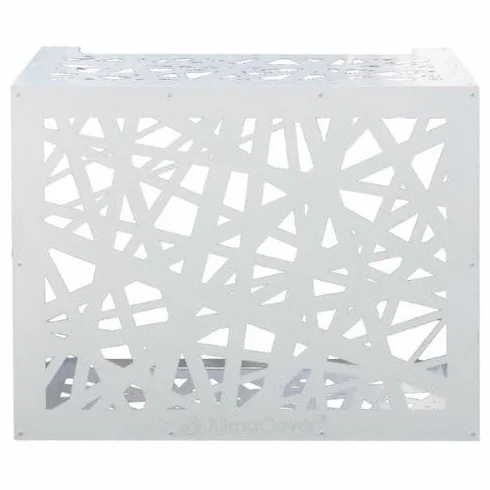 San Marco Glam copri condizionatore esterno alluminio bianco L