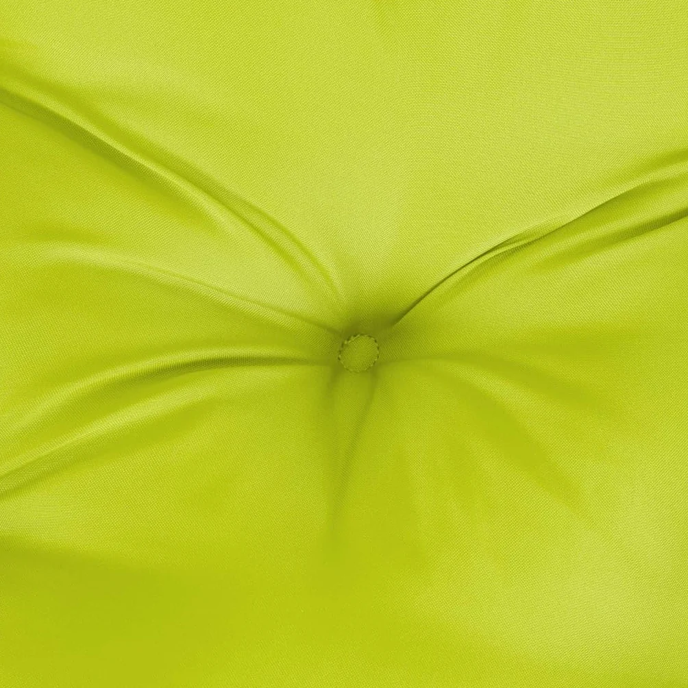 vidaXL Cuscini per Panca 2 pz Verde Intenso 200x50x7 cm Tessuto Oxford